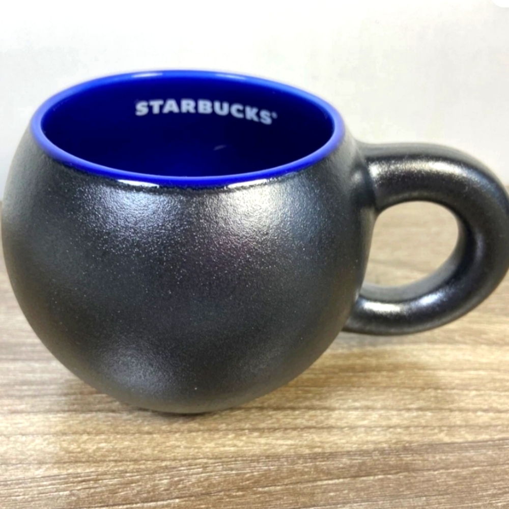 Starbucks Black Coffee Mug Collectible New Without Tag Heavy Ceramic Mug 🇺🇦